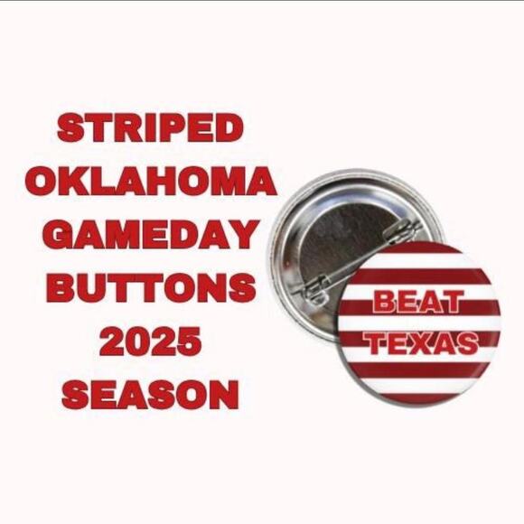 Ou game day buttons - Picture 1 of 1